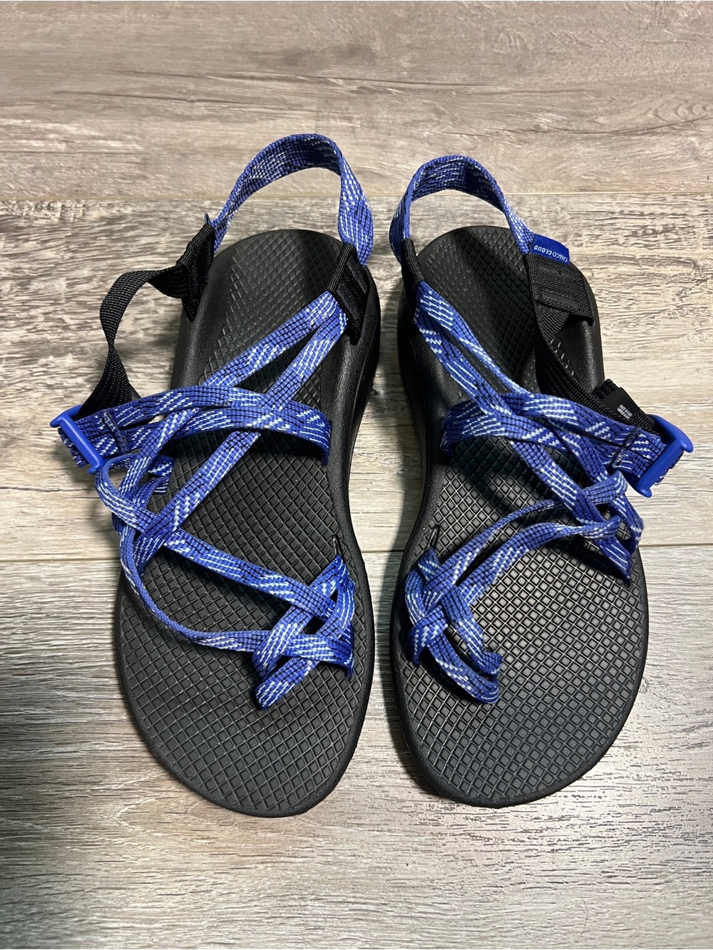 Chaco Women's ZX/2 Classic Sandals Overhaul Blue Size 8 - Picture 7 of 8